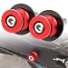 2pcs M6 X1.5 Motorcycle CNC Swing arm Sliders Spools Stand Screw for Yamaha FZ01 FZ03 FZ09 FZ10 YZF R1 R3 R6 R25 R125 R1000 R6S FZ1 FZ6 FZ8 FZS1000 FZS600 Aprilia RSV4 R Tuono V4 Dorsoduro (Red)