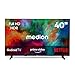 MEDION 100,3 cm (40 Zoll) Full HD Fernseher (Android TV, Smart TV, HDR, Prime Video, PVR, Bluetooth, MD 840100)