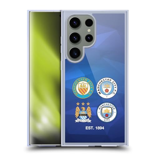 Coque Samsung S24 Ultra MagSafe Manchester City FC - Protection Gel Bleue Évolution Crête