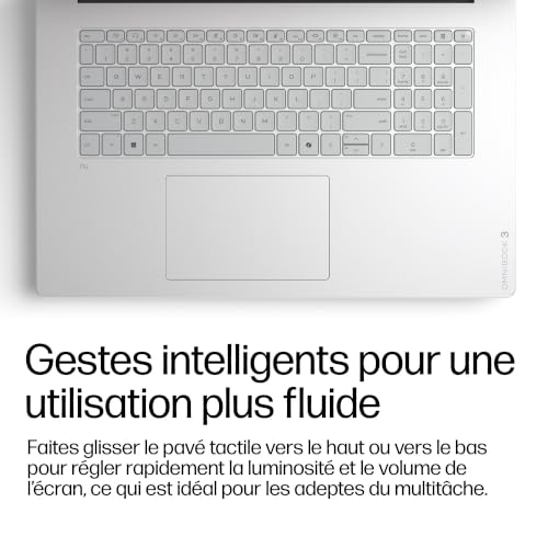 HP OmniBook 3 Laptop Next Gen AI 16 bz0000sf Copilot+ PC Snapdragon X1 26 100 Ordinateur portable 16 2K LPDDR5x SDRAM SSD Wi Fi 6E 802.11ax Windows 11 Home et - vue 4