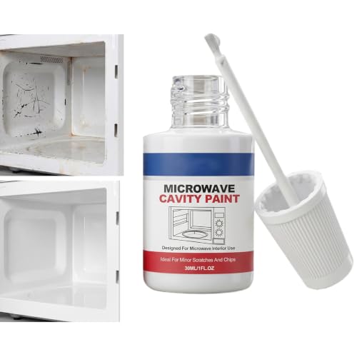 Microwave Cavity Paint Interior Repair Touchup with Brush 30ml