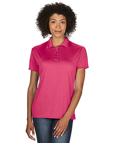 Gildan G448L Performance Ladies Polo Shirt - Heliconia - 2Xl #TOP2
