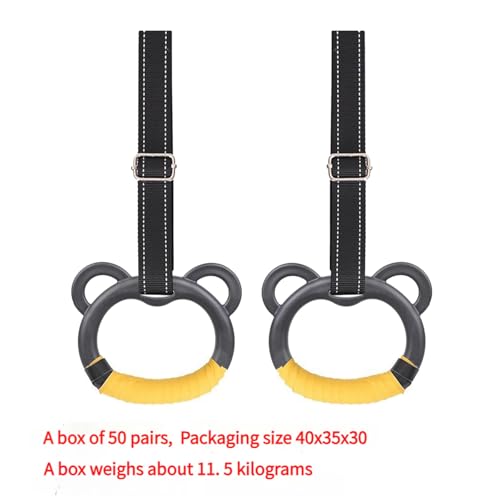 Anillas para Gimnasia Fitness con Correas Ajustables miniatura 3