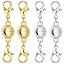 4pcs | gold silver