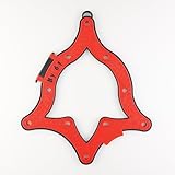 Southern Rec Supply Taom MaxRack Carry Case Hard Template Sheet Holder/Carrier 9/10 Ball (Red)