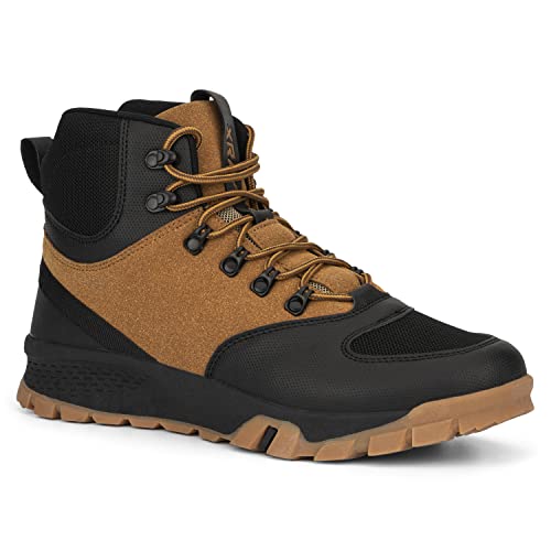 Xray Footwear Men's Notch Boot, Flexible Mesh, Metal Hook Grommets At The Lace-Up, Round Toe, Thermoplastic Outsole; Size 12 #TOP1