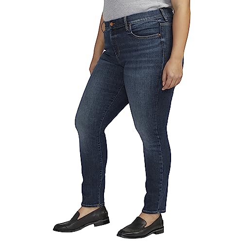 Jag Jeans Women's Plus Size Maya Mid Rise Skinny Leg Jeans-Legacy2