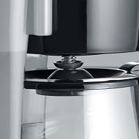 SEVERIN Filterkaffeemaschine mit Glaskanne, Kaffeemaschine für bis zu 10 Tassen je Kanne, für aromatischen Kaffeegenuss, einfache Bedienung, mit Warmhalteplatte, Schwarz, KA 4479 – Ansicht 6