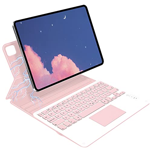 Ipad 11 Pro Keyboard Case For 2022/2021/2020/2018-Gokoco 10.9 Inch Keyboard Case For Air 4Th/5Th With Touchpad,11 Pro 1St/2Nd/3Rd/4Th Gen Magnetic Detachable Cover With Pencil Hold-Pink #TOP11