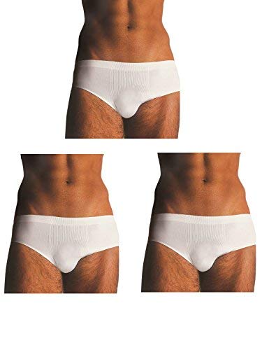 SENSI' Three Briefs Men's Seamless Microfiber Made in Italy2