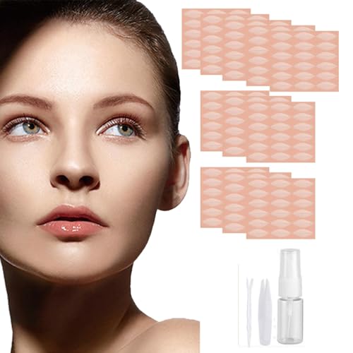 Eyelid tape about Schlupflider stripes unsichtbar augenlidflicken 396 blätter transparent wasserdicht doppellidflicken lifting der augenlider(XL code)