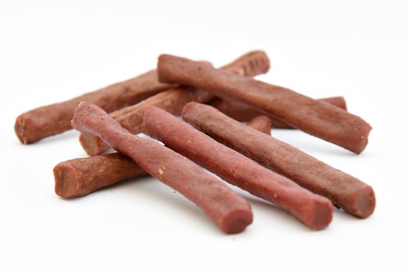 FRESCO Ochsenziemer-Kaustangen 12 cm | Doppelpack | 2 x 10 Stück | Ergänzungsfuttermittel für Hunde | Aus natürlicher Rinderkopfhaut und natürlichen Ochsenziemern hergestellt