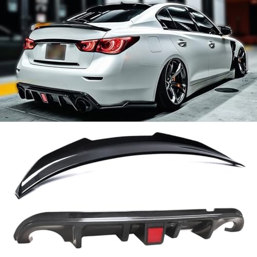 WheelX Duckbill Rear Spoiler for Infiniti Q50