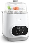 Grownsy EaseClean Lave-bouteille Pro | Lave-bouteille et stérilisateur tout-en-un et sécheuse pour bébé pour bouteilles, pièces de pompe & Baby Essentials Replace le lavage des mains