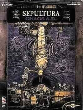 Sepultura Chaos A.D.: Guitar - Vocal with Tablature