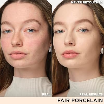 IT Cosmetics CC+ Cream - Natural Full Coverage Foundation With SPF 50+, Color Corrector & Anti-Aging Hydrating Serum, Hyaluronic Acid + Peptides, Lightweight Up To 24H Wear, All Skin Types