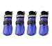Hiware Waterproof Dog Boots, Paw Protector Dog Boots for Rain, Snow, Salt & Heat (Blue, Small)