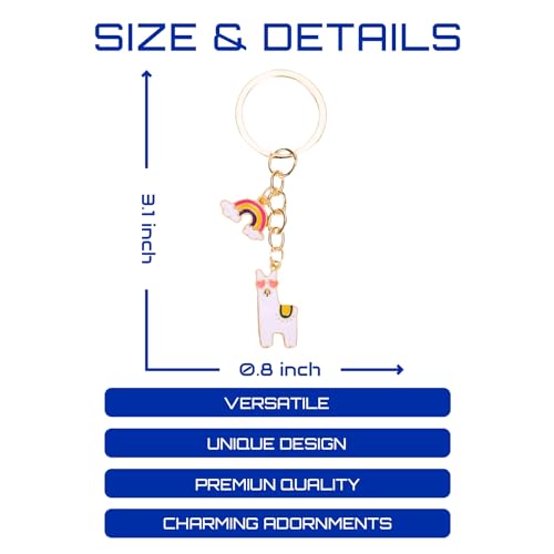 Image of Keychain for Women, Key Chains Women Cute, Enamel Durable Key Ring for Handbag & Bag.