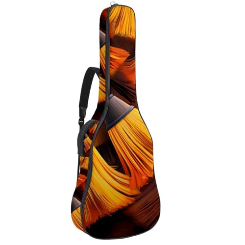 Étui guitare acoustique et basse en tissu Oxford haute densité rembourré 101,6 cm
