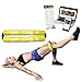 Crossover Symmetry Hip & Core System - Stretch, Strengthen & Train Core, Hips, Glutes & Legs – Includes Exercise & Training Guide – Yellow Light Resistance Band