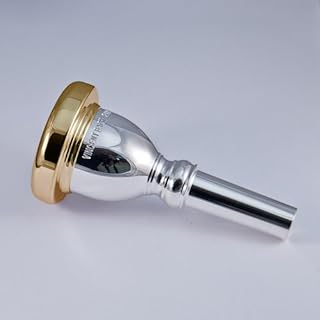 24K Gold Rim & Cup Bach Tuba/Sousaphone Mouthpiece, 25