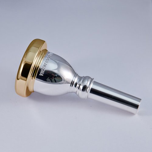 24K Gold Rim & Cup Bach Tuba/Sousaphone Mouthpiece, 18