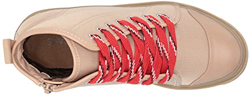Steve Madden Girls Shoes Grapes Combat Boot, Natural, 4 Us Unisex Big Kid #TOP4