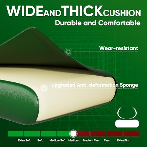 Image of Czlolo Gaming Chair, Lumbar Support Massage Computer Chair, High Back Gamer Chair, with Footrest and Headrest, Lumbar Pillow, Recline, Wide Seat, Gaming Chairs for Christmas /Birthday Gifts, Green