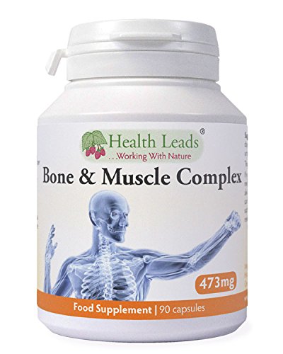 Bone & Muscle Complex/Support 473mg x 90 Capsules (100% Additive Free Supplements)
