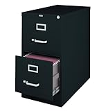 Lorell LLR60653 Vertical File - Black