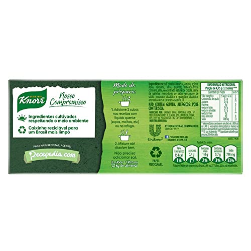 Caldo Knorr Galinha 114g 12 cubos