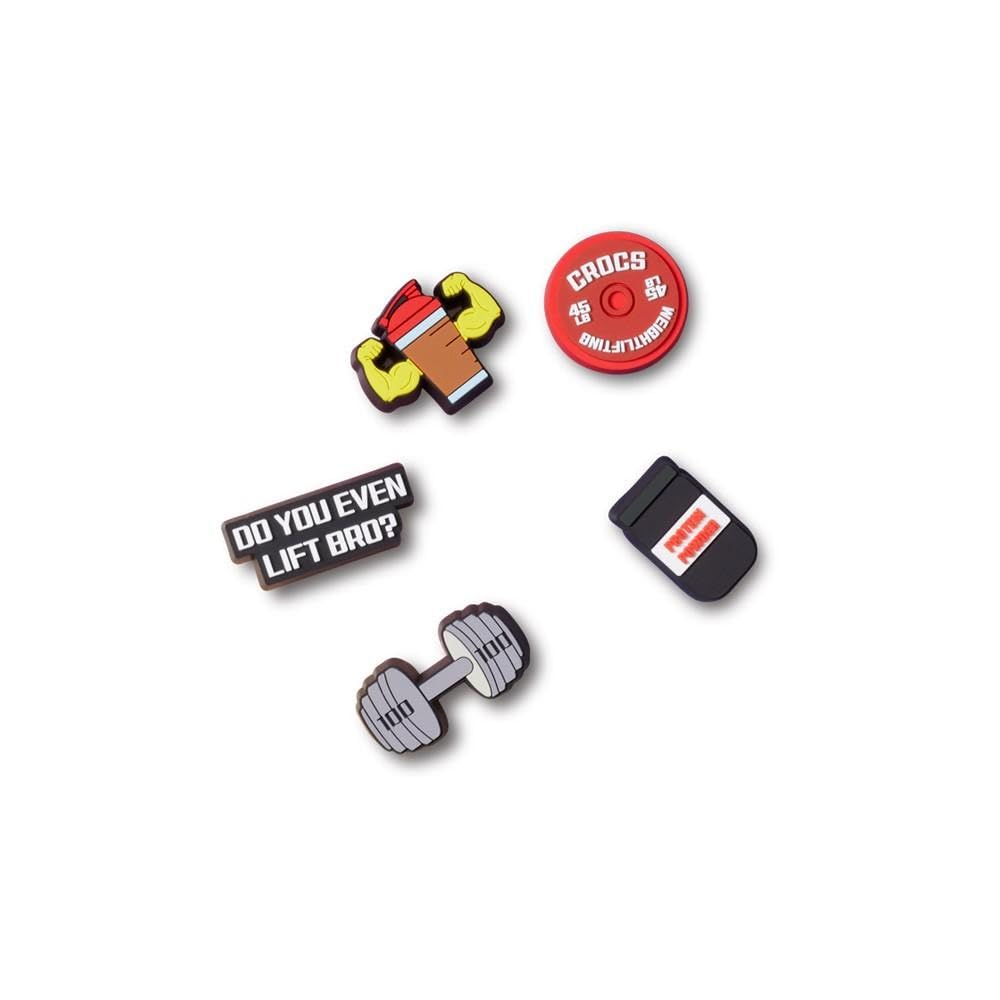 Crocs Jibbitz Weightlifting 5 Pack, Multi (B0CB8DLC97) Amazon Price History, Amazon Price Tracker