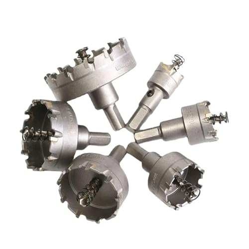 Set de 6 brocas expandibles de carburo de tungsteno 22-65mm miniatura 4