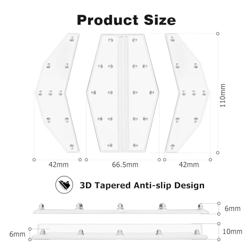 Mellbree Snowboard Stomp Pad, Pro-Grade TPU 3D Anti-Slip Grip for Ultimate Control Cold-Resistant Adhesive Clear Design Keeps Board Graphics Visible Enhanced Traction for Confident Snowboarding - Thumbnail 2
