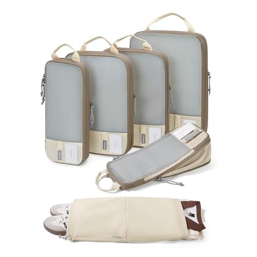 BAGSMART Compression Packing Cubes Set