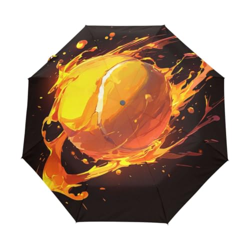 Parapluie de tennis pliable automatique et robuste pour vos voyages