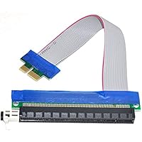 YC CY PCI-E Express 1 X a 16 X Extensor de Cable Flex de
