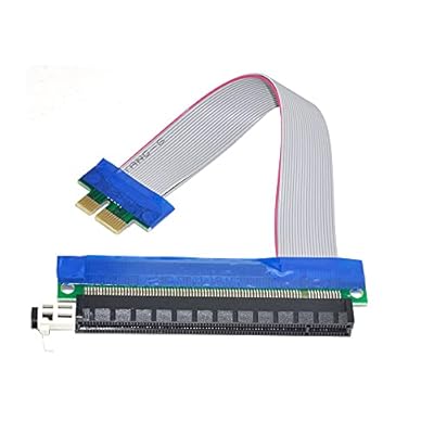 YC CY PCI-E Express 1 X a 16 X Extensor de Cable Flex de extensión convertidor Riser Tarjeta Adaptador 20 cm | Ya disponible en tu tienda friki favorita! En mundofriki.es!