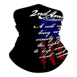 2nd Amendment Brand Vintage American Flag Seamless Summer Seamless Neck Gaiter Shield Scarf Tube...