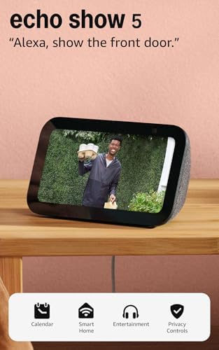 Amazon Echo Show 5 (newest model), Smart display with Alexa+ Earl...
