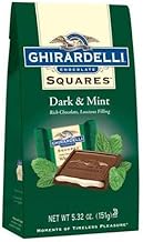 Ghirardelli, Dark Chocolate Mint Filled Squares, 5.32oz [pack of 3]