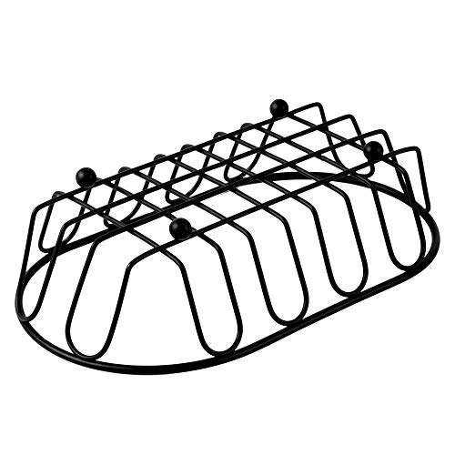G.e.t. 4-33454 Black Oblong Metal Wire Basket Iron Powder Coated Specialty Servingware Collection #TOP5