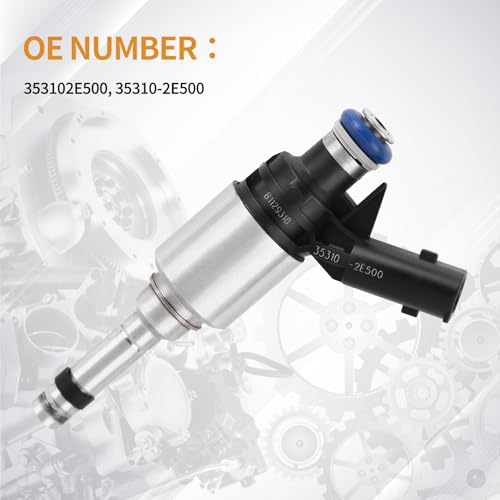 4PCS Fuel Injectors 6 Holes for Hyundai Elantra L4 2.0L 2014 2015 2016 by AISHAN - Used condition - Image 5