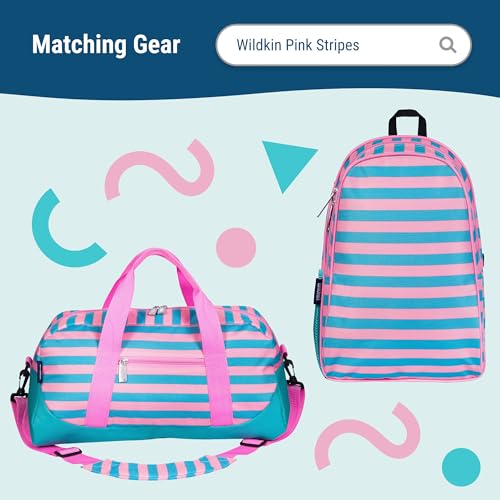 Wildkin Fanny Pack for Girls & Adults – Adjustable, Trendy, Ideal for Concerts/Festivals - Pink Stripes