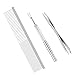 BWOGUE Premium Tick Remover Kit for Dogs Cats Stainless Steel Tick Remover + Comb - Removes Ticks and Fleas Easily