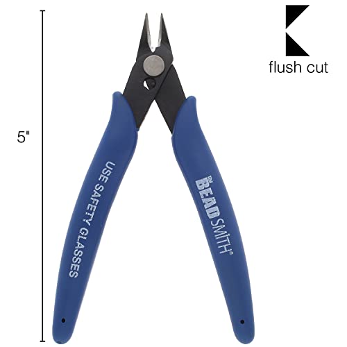 The Beadsmith Knot Cutter – 5-Inch Thread And Wire Cutting Tool With Spring – Flush Cutters For Jewelry Making, Toy Models, Electronics, Craft Wire, Floral, Hobbies And More #TOP3