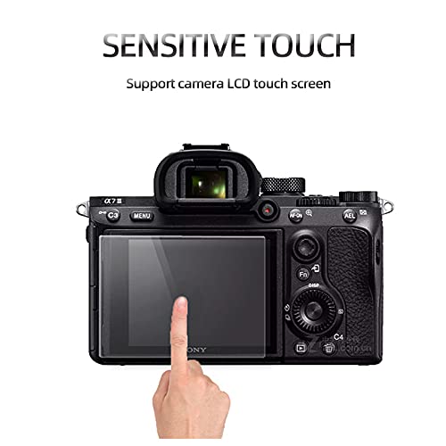 Dierjin 3-Pack Tempered Glass Lcd Screen Protector Compatible With Sigma Fp L Fpl Digital Camera [0.25Mm 2.5D High Definition 9H] #TOP3