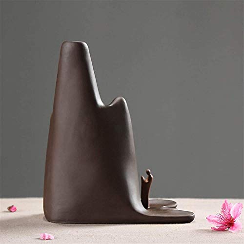 Sculpture de jardin avec porte-encens cascade pour terrasse zen - 5