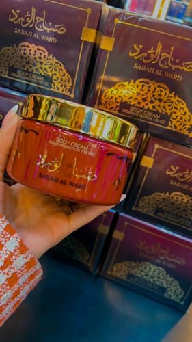 Creme Hidratante em Pasta Corporal Sabah Al Ward 200g Alta Fixação