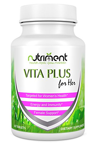 Nutriment- Vita Plus for Her- Womens Multivitamin- 60 Count Bottle